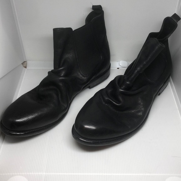 JUMP New York Black Leather “Justin” Boots size 12 - Picture 1 of 8